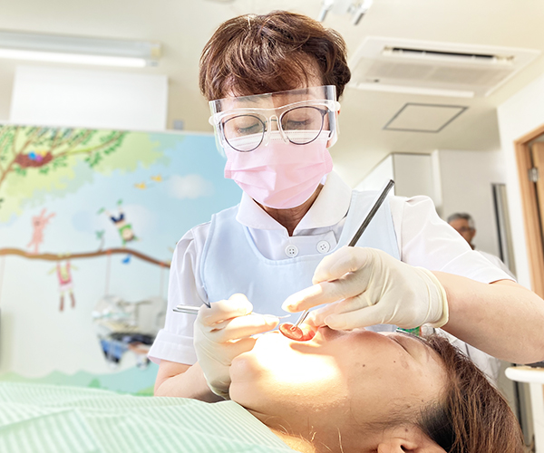 二俣川（横浜市旭区）の歯医者、ニュータウンはぐくみ歯科の予防歯科