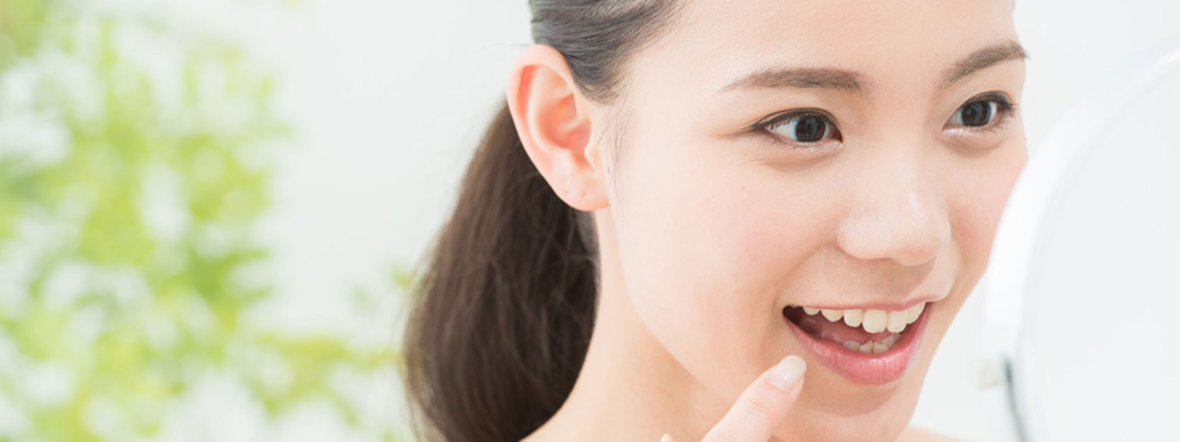 二俣川（横浜市旭区）の歯医者、ニュータウンはぐくみ歯科の保険治療でも「白い歯」に